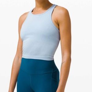 Lululemon Ebb to Street Racerback Crop Tank Top